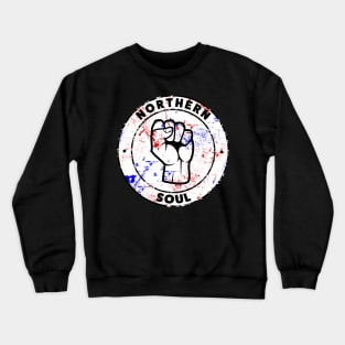 Northern Soul - Red and Blue Crewneck Sweatshirt